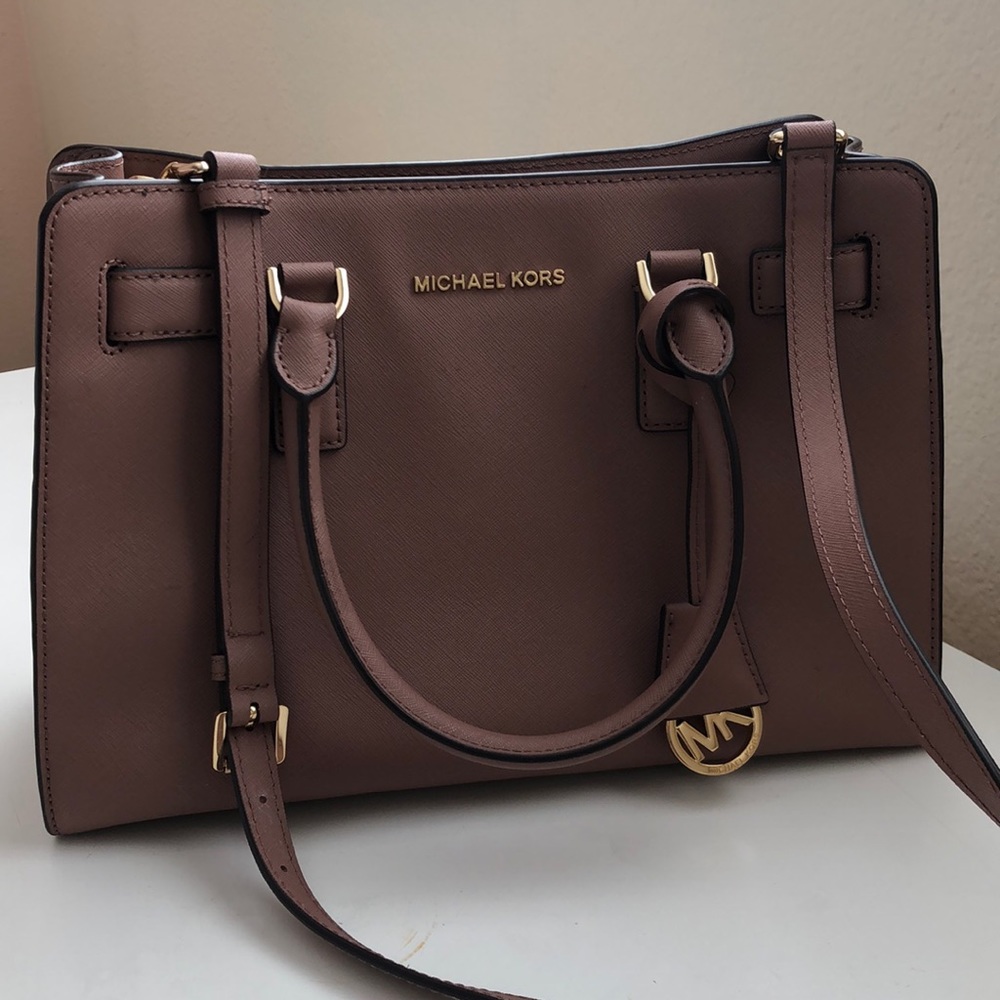 Michael Kors Dillon Satchel; Dusty Rose